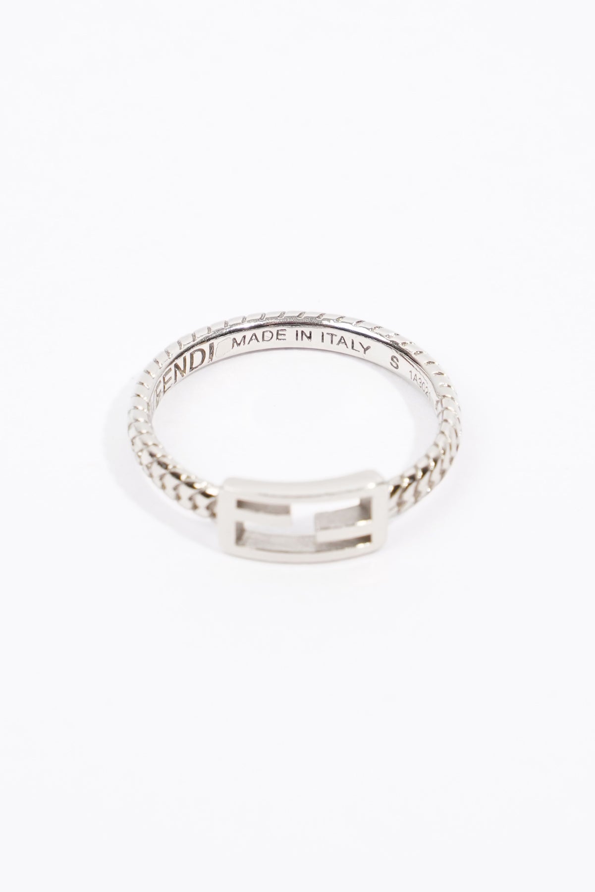 Fendi thin deals baguette ring