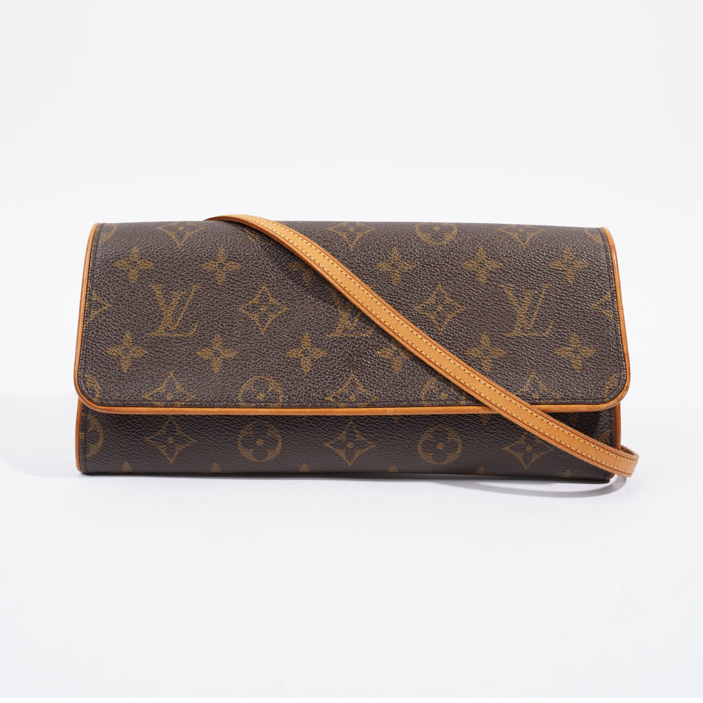 LOUIS VUITTON Monogram Pochette Twin GM