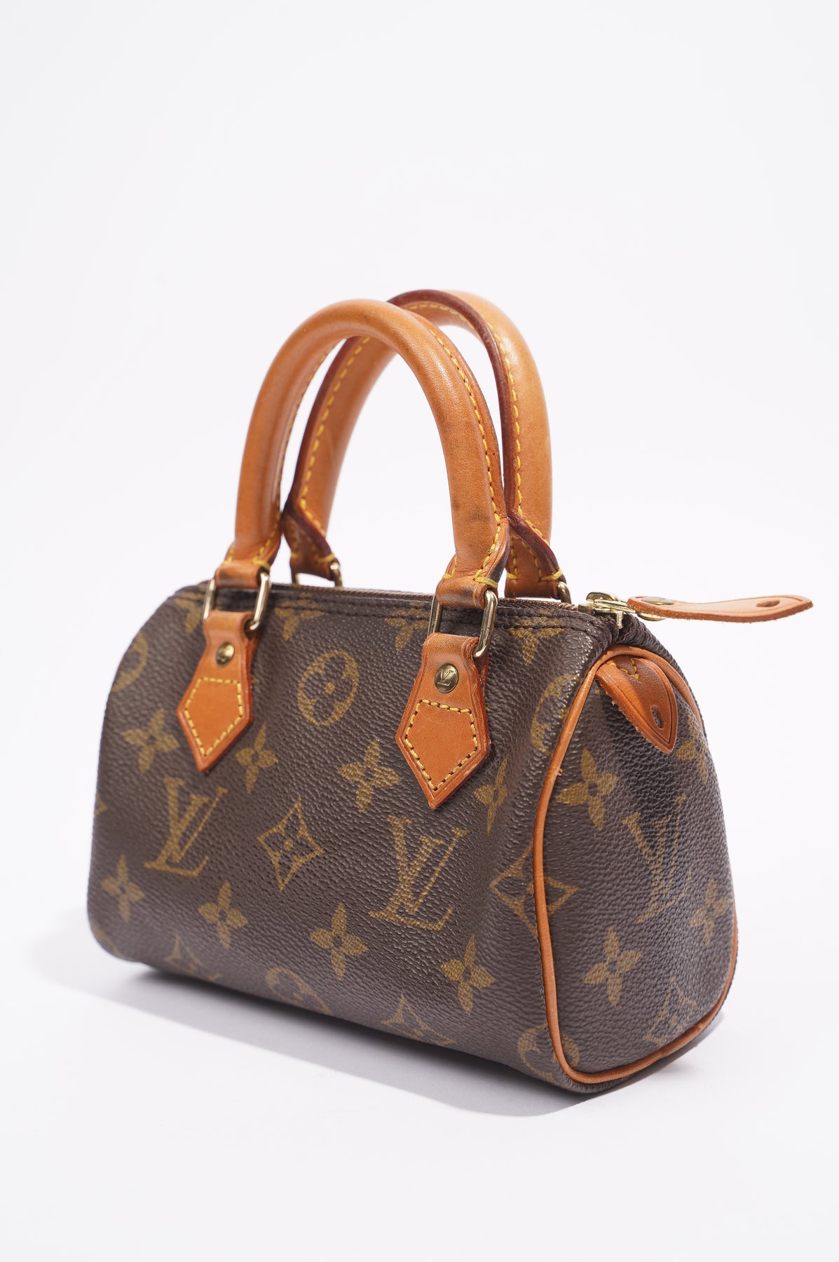 Louis Vuitton Nano Speedy Monogram Canvas Brown in Coated Canvas with  Gold-tone - US