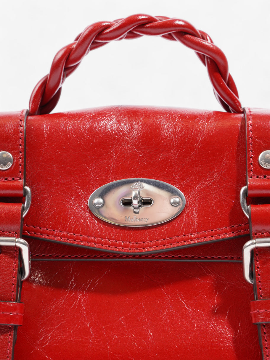 Mulberry Alexa Red Leather Mini Image 7