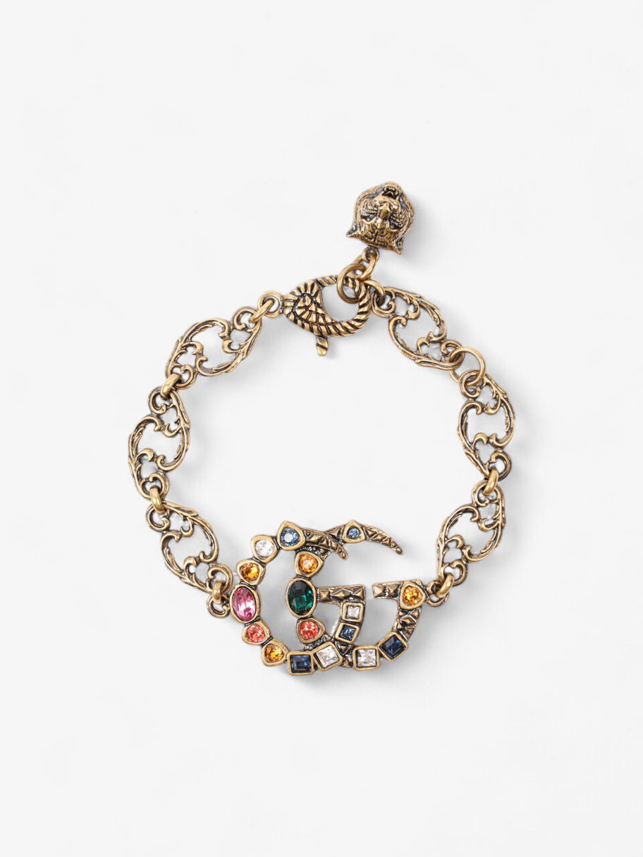 Gucci GG Crystal Bracelet Gold / Multicolour Image 1