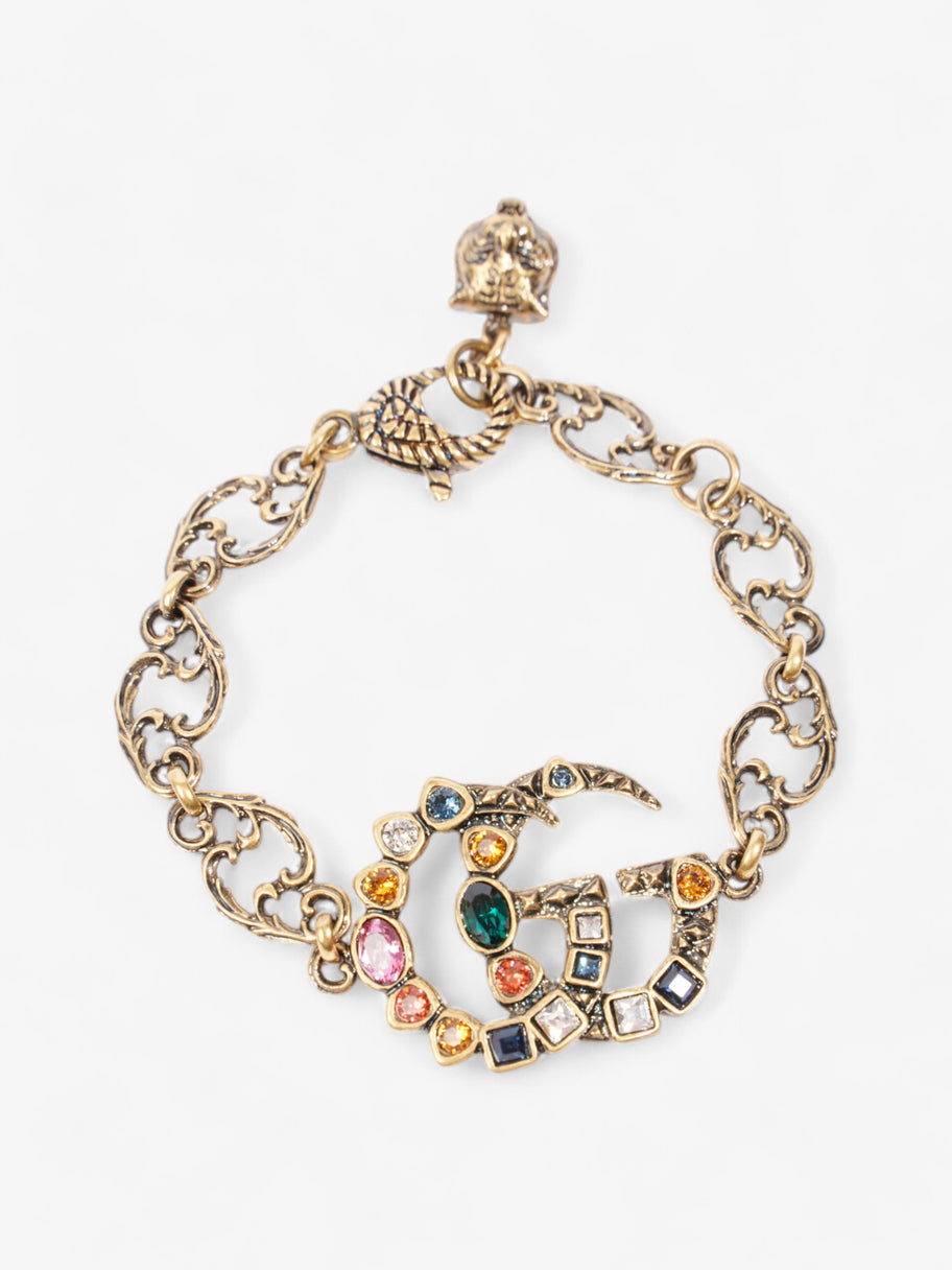 Gucci GG Crystal Bracelet Gold / Multicolour Image 2