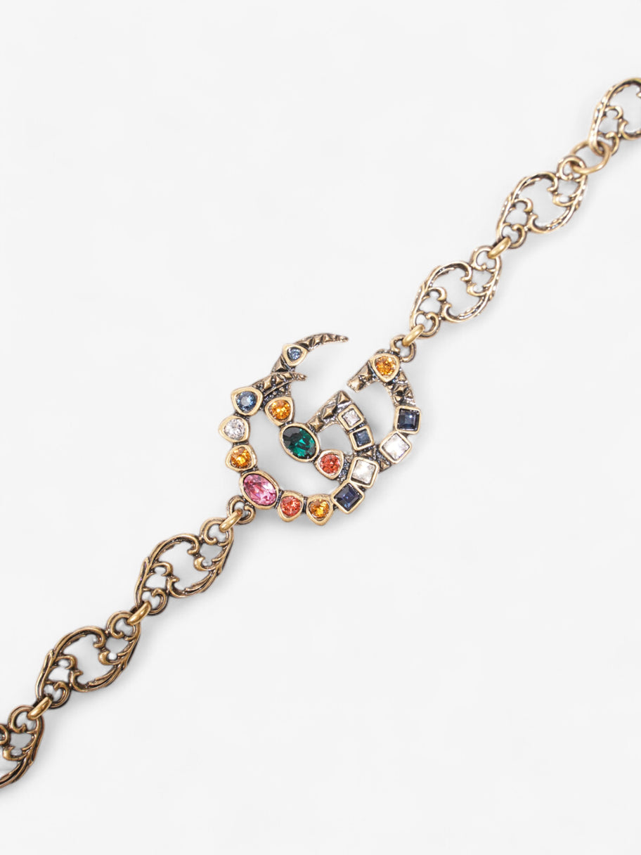 Gucci GG Crystal Bracelet Gold / Multicolour Image 4