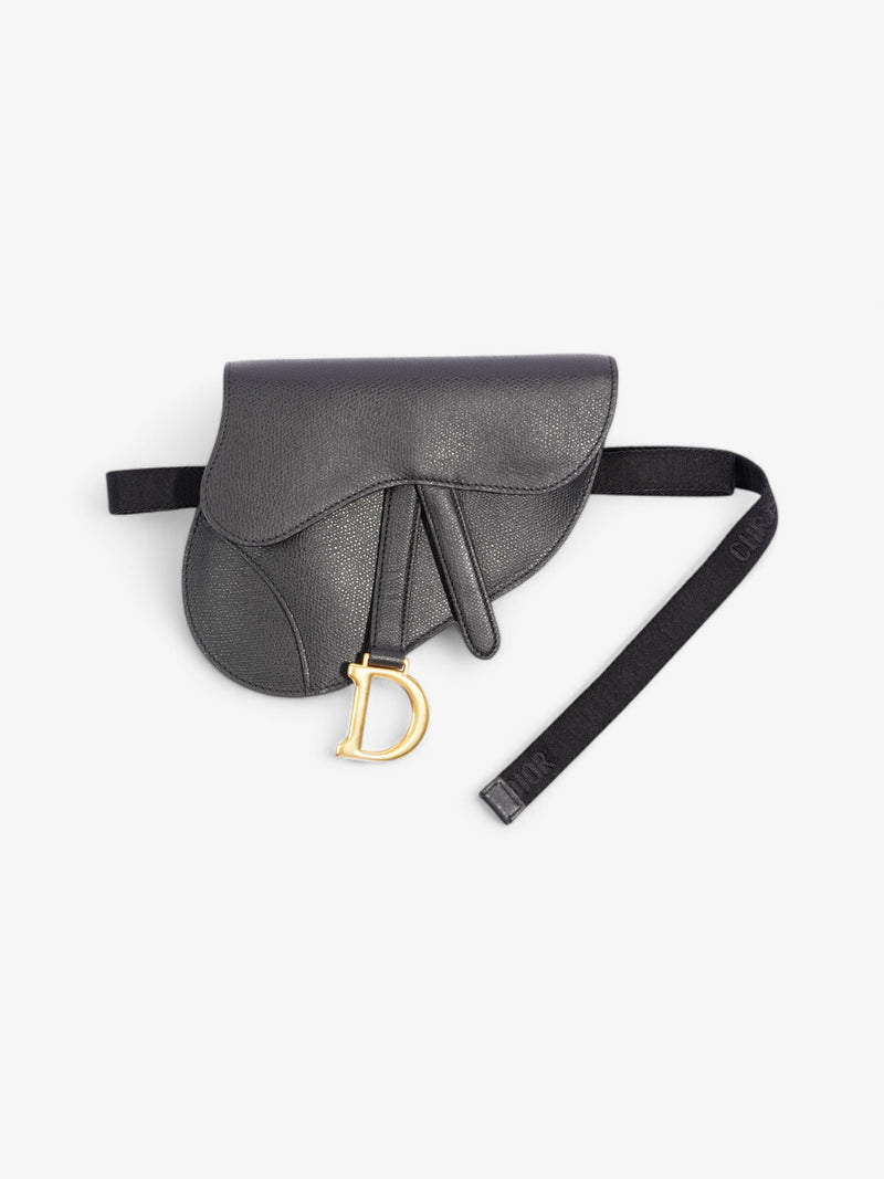 Black designer bum bag best sale