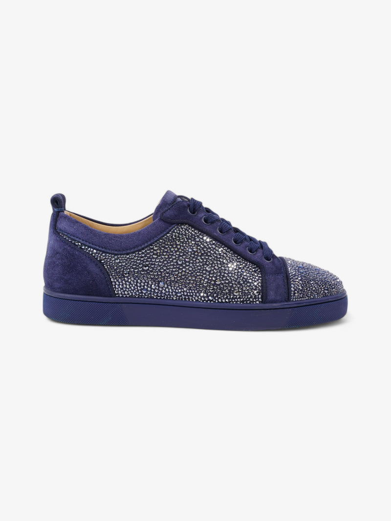  Christian Louboutin Louis Junior China Blue Suede EU 40 UK 7