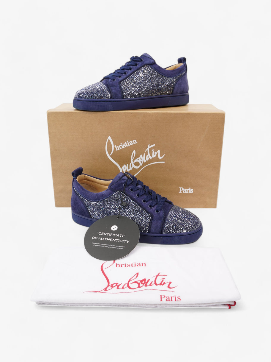 Christian Louboutin Louis Junior China Blue Suede EU 40 UK 7 Image 9