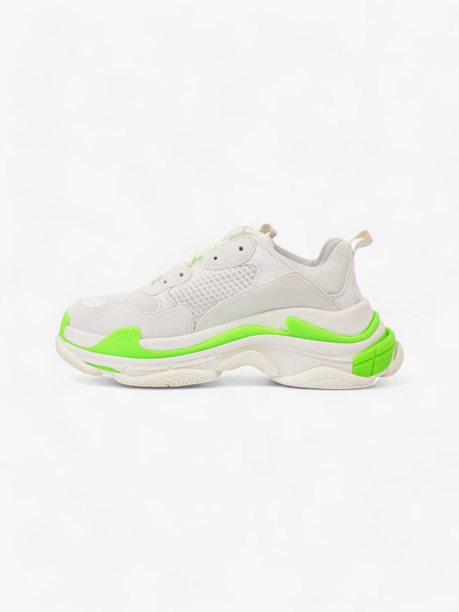 Balenciaga Triple S White  / Green Mesh EU 41 UK 8 Image 3