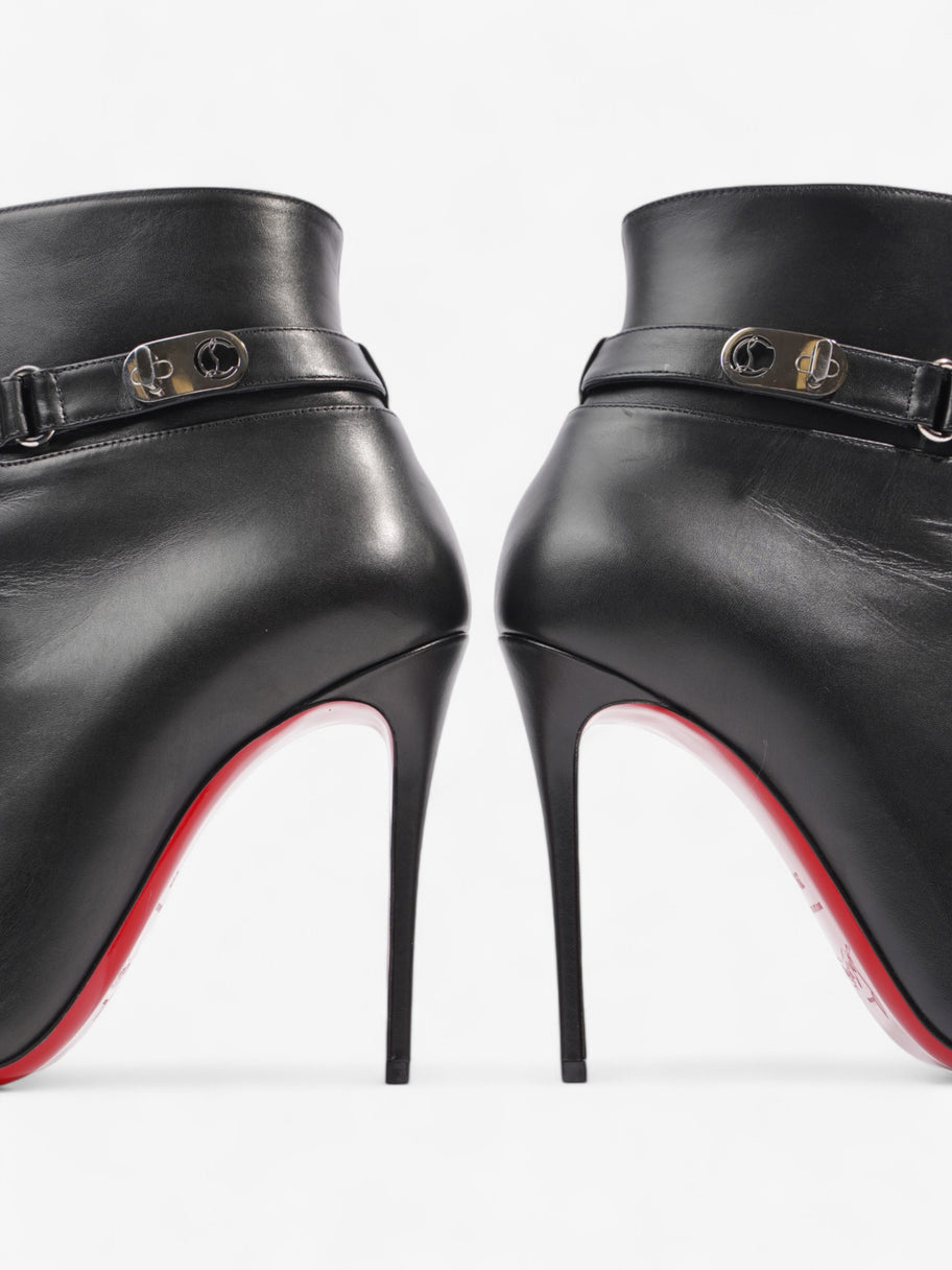 Christian Louboutin Lock So Kate Booty 100 Black Leather EU 39 UK 6 Image 9