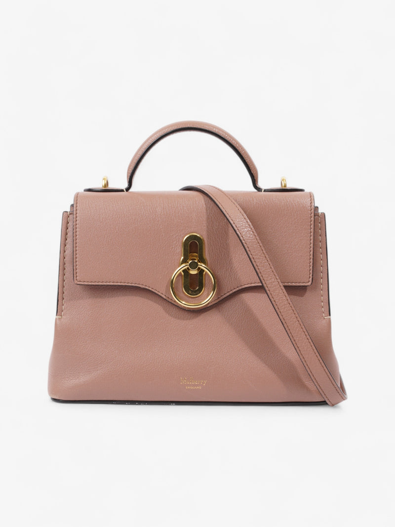  Mulberry Seaton Dusty Rose Grained Leather Mini