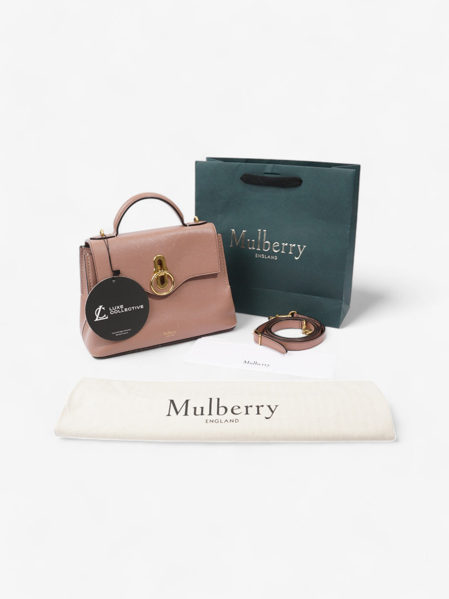 Mulberry Seaton Dusty Rose Grained Leather Mini Image 10