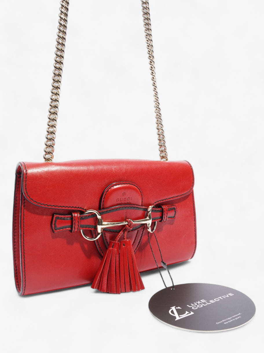 Emily Guccissima  Red Leather Image 10