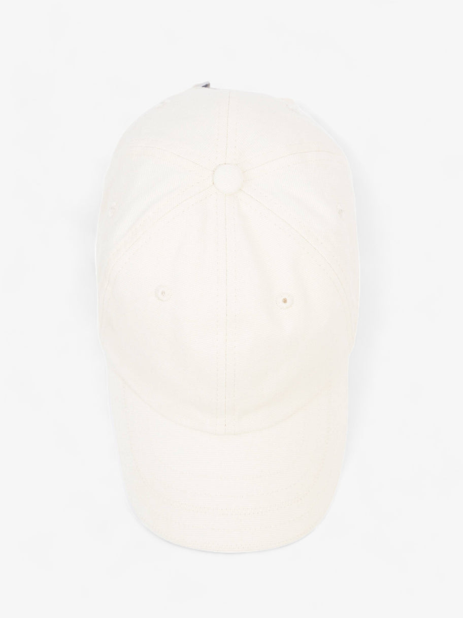 La casquette Jacquemus Off White Cotton 58cm Image 7