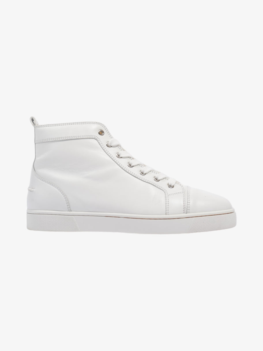 Christian Louboutin Louis High-top Sneakers White  Leather EU 42 UK 8 Image 1