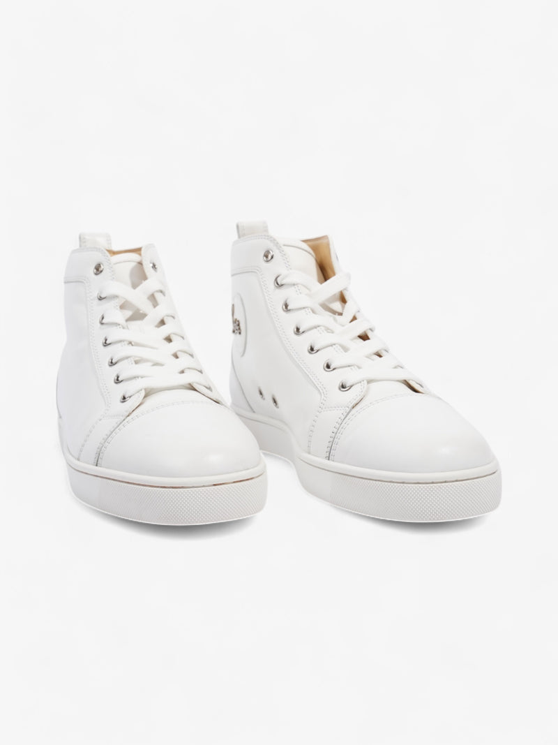  Christian Louboutin Louis High-top Sneakers White  Leather EU 42 UK 8