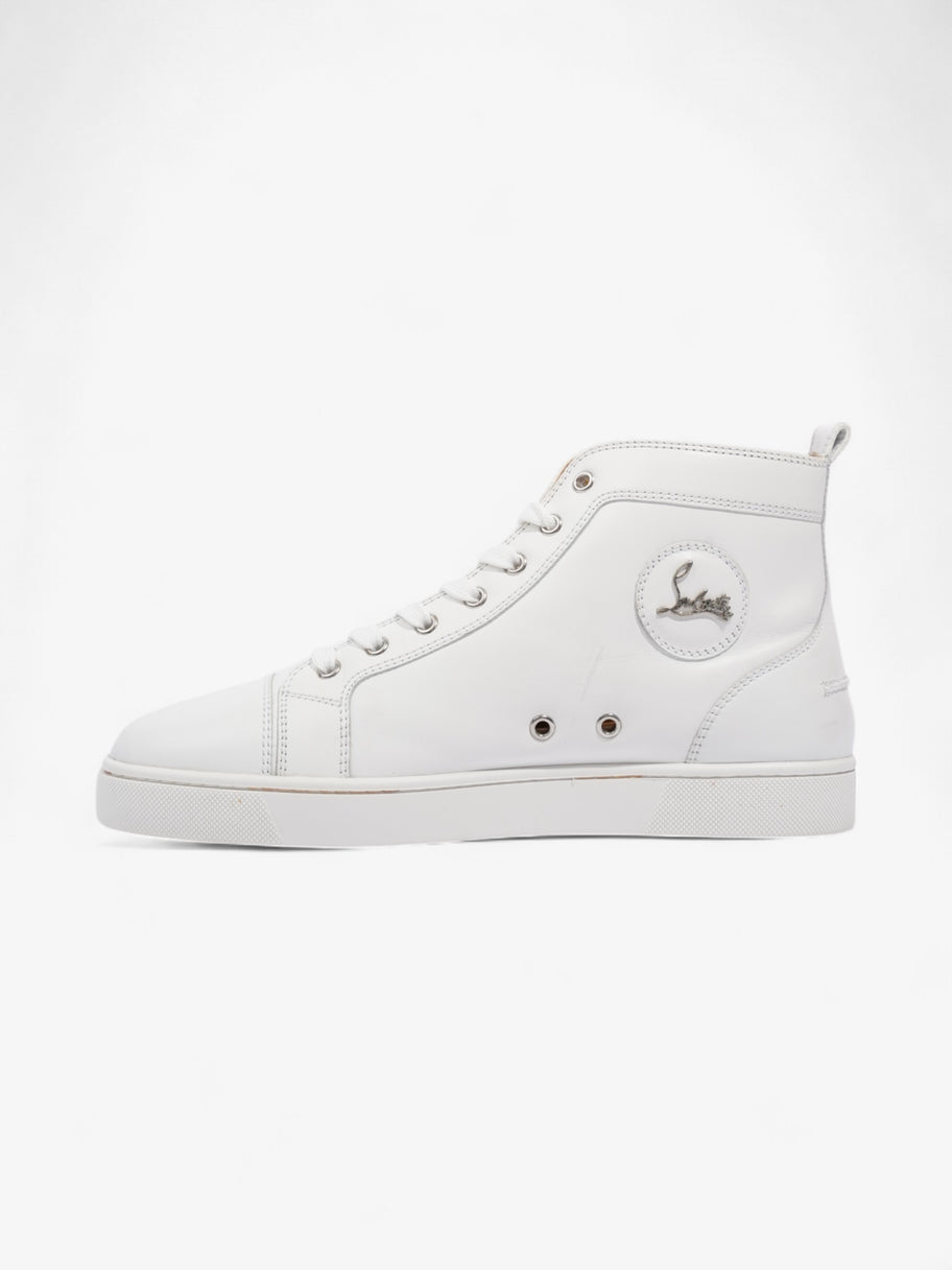 Christian Louboutin Louis High-top Sneakers White  Leather EU 42 UK 8 Image 3