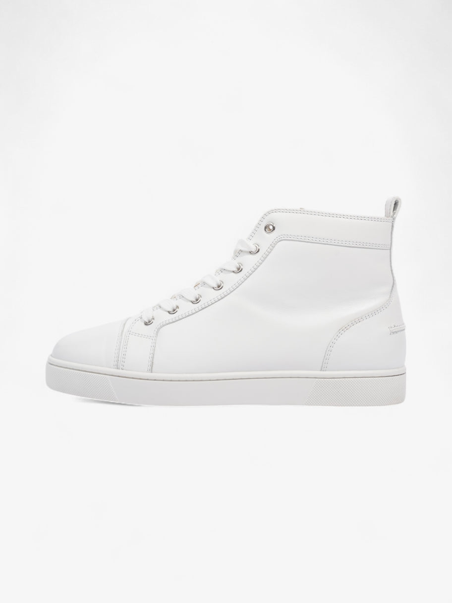 Christian Louboutin Louis High-top Sneakers White  Leather EU 42 UK 8 Image 5