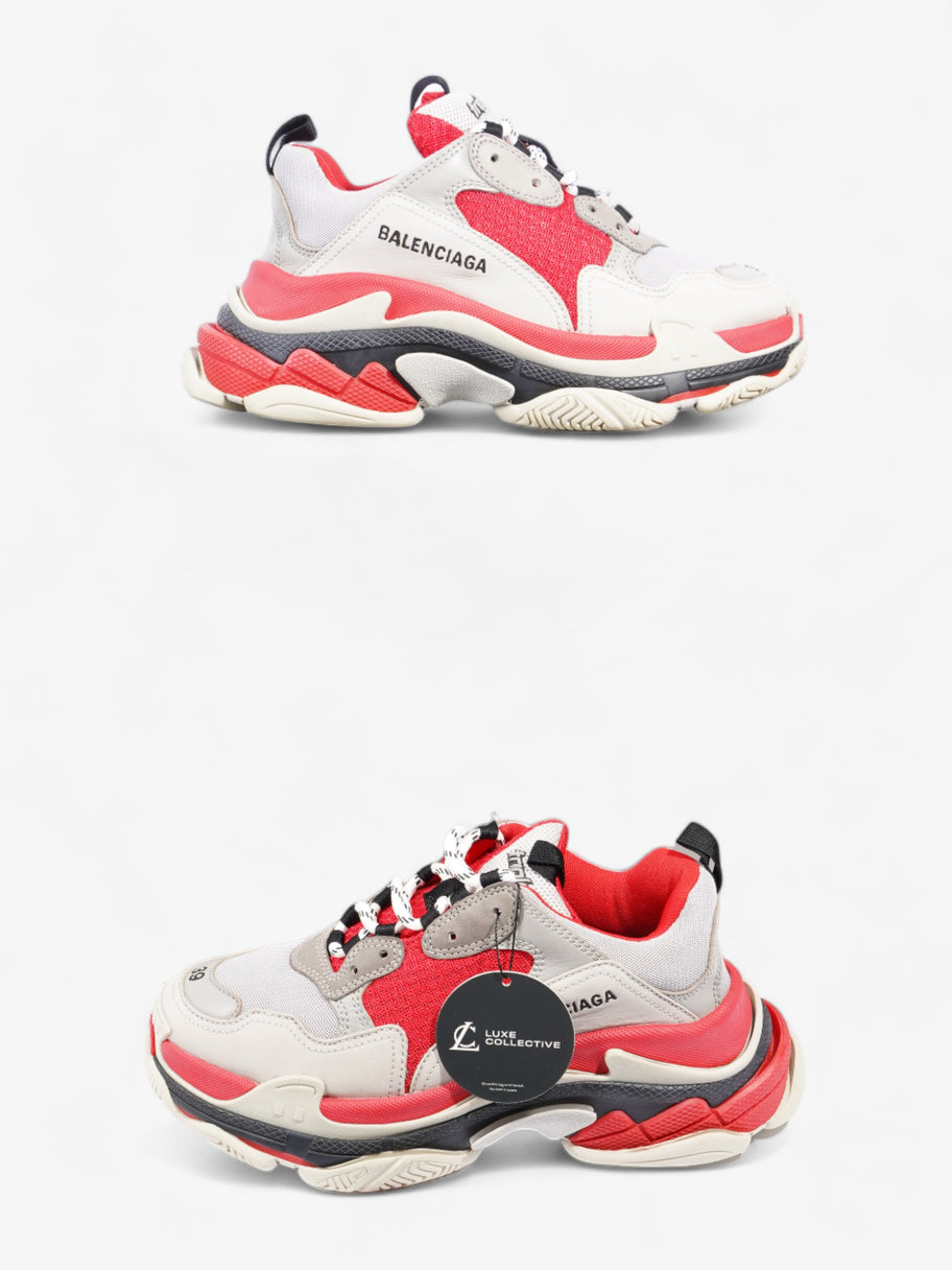 Triple S Grey / Red Mesh EU 39 UK 6 Image 10