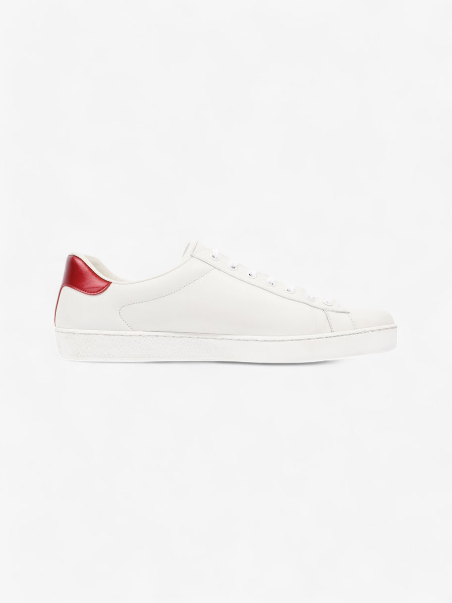 Gucci Ace GG Stripe Sneakers White  / Red / Green Leather EU 45 UK 11 Image 4