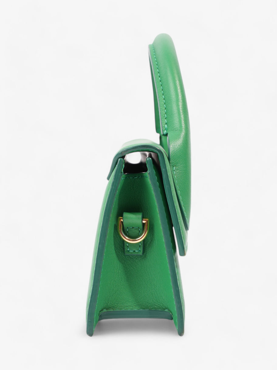 Jacquemus Le Chiquito Long Green Leather Image 5