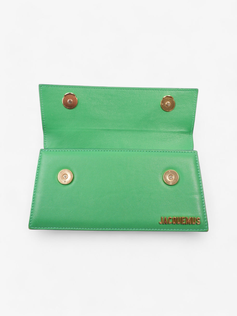 Jacquemus Le Chiquito Long Green Leather Image 8