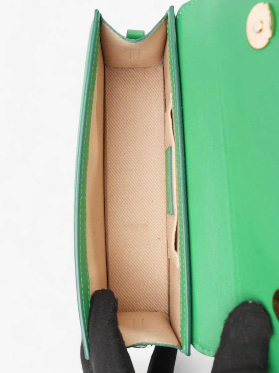 Jacquemus Le Chiquito Long Green Leather Image 9