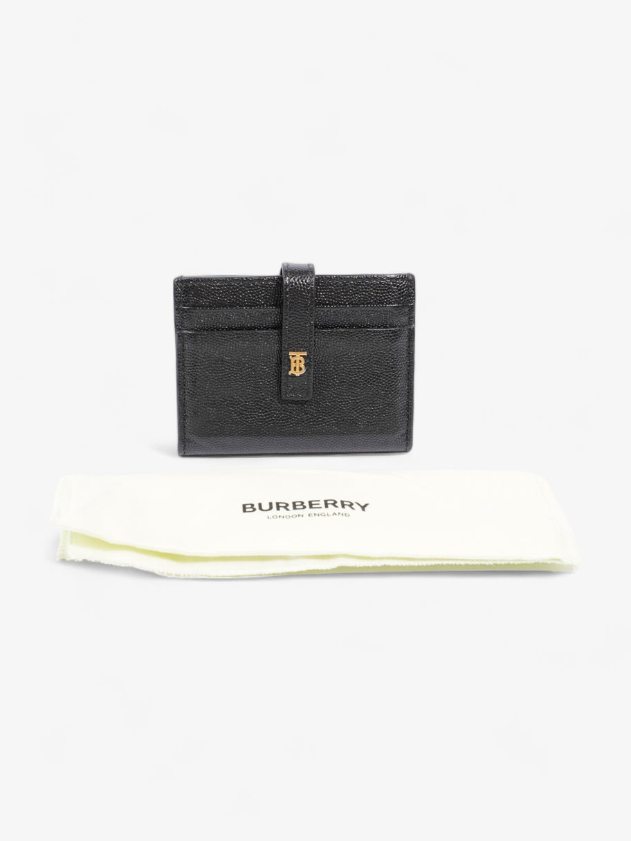 TB Hardware Two Fold Card Case Black Leather Image 6