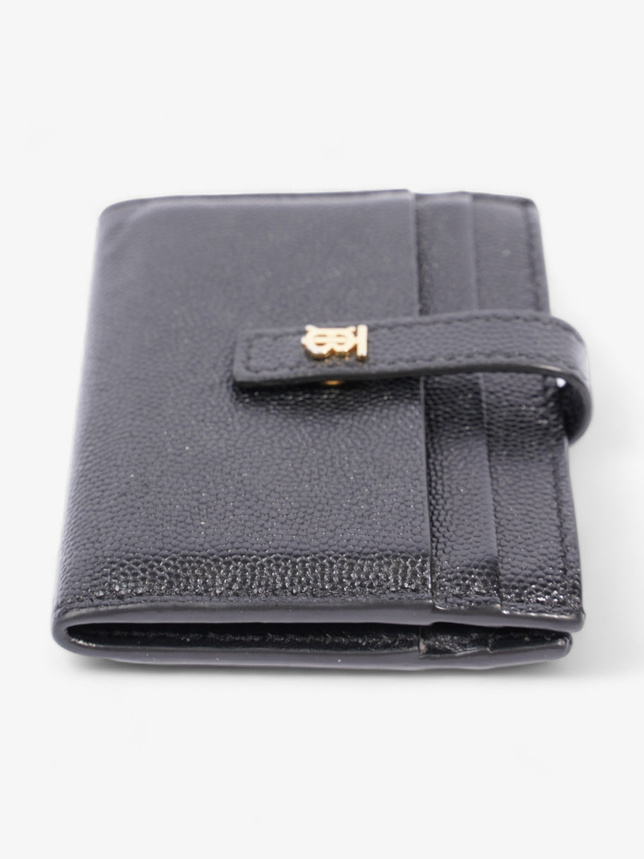 TB Hardware Two Fold Card Case Black Leather Image 3