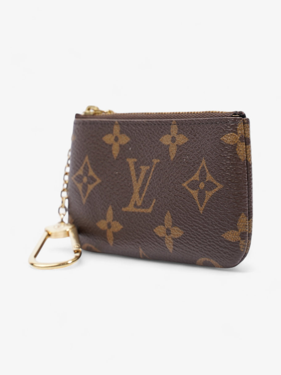 Louis Vuitton Pochette Cles Coin Purse Monogram Coated Canvas Image 3