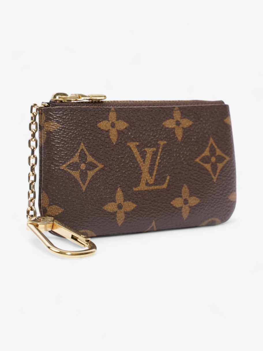 Louis Vuitton Pochette Cles Coin Purse Monogram Coated Canvas Image 4