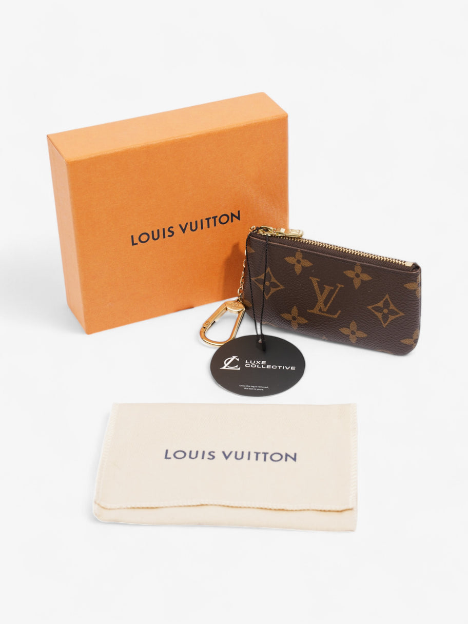 Louis Vuitton Pochette Cles Coin Purse Monogram Coated Canvas Image 7