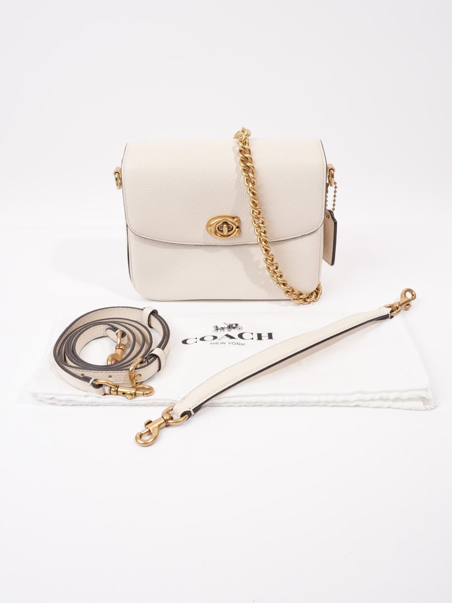 Coach Cassie 19 Cream Leather Image 12