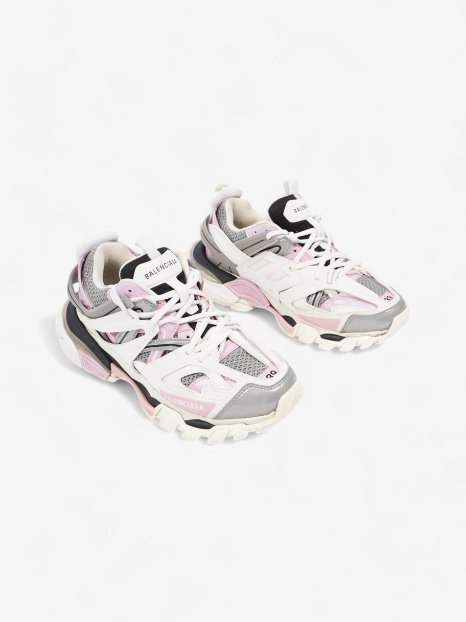 Balenciaga Track White  / Pink / Grey Mesh EU 39 UK 6 Image 2