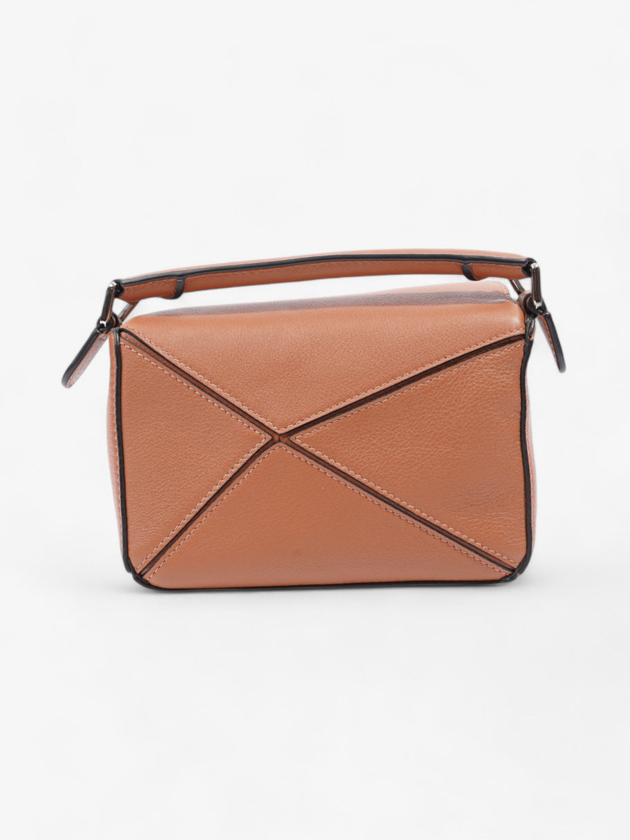 Loewe Puzzle Bag Brown Leather Mini Image 4