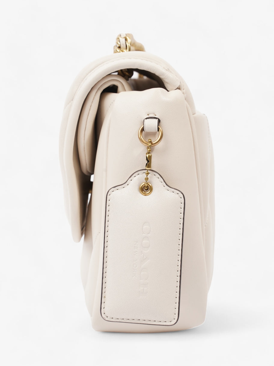 Coach Pillow Madison Cream Calfskin Leather Image 3