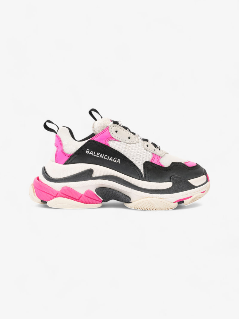  Balenciaga Triple S Pink / White / Black Mesh EU 36 UK 3