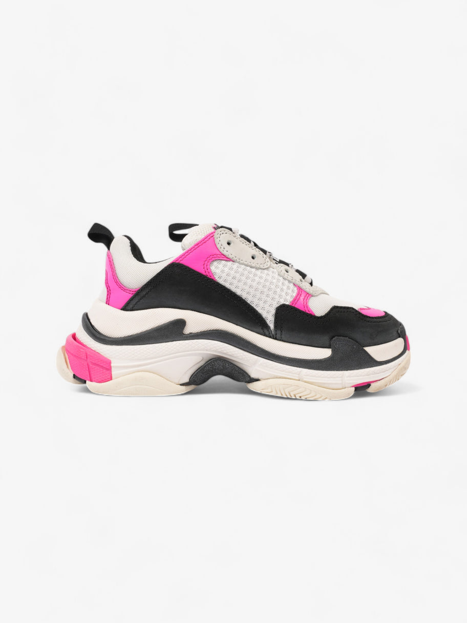 Balenciaga Triple S Pink / White / Black Mesh EU 36 UK 3 Image 4