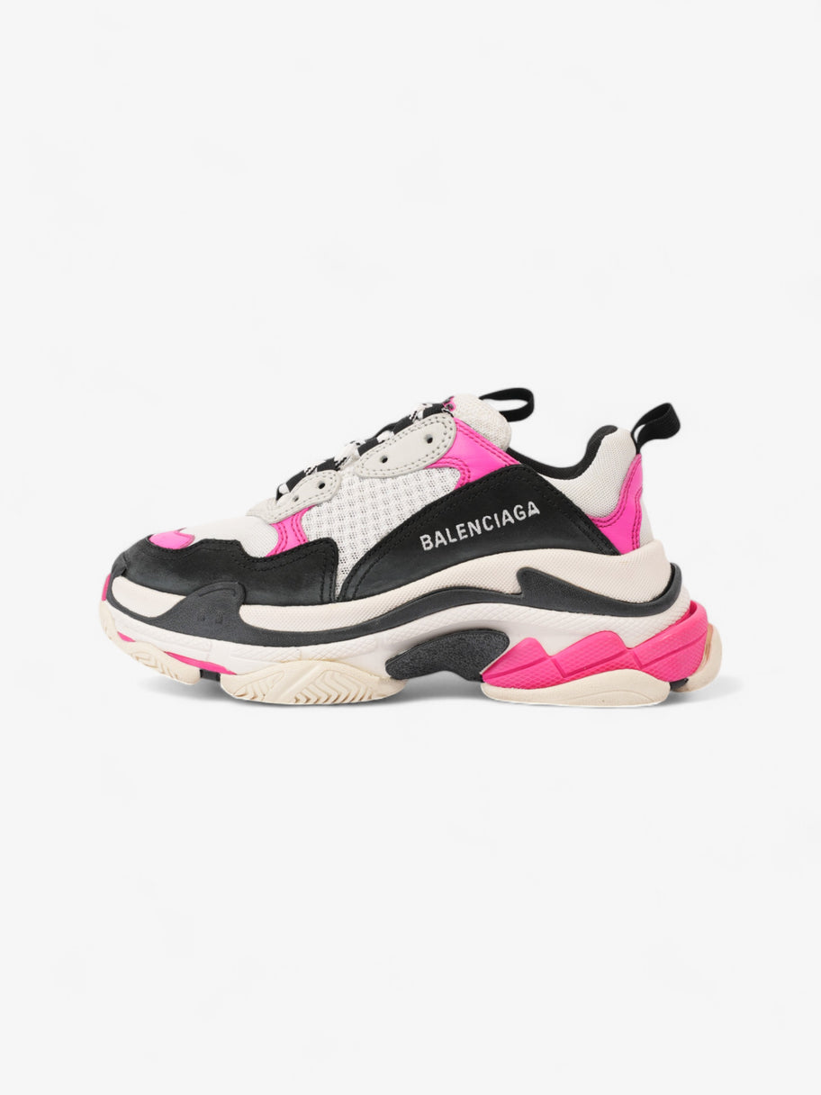 Balenciaga Triple S Pink / White / Black Mesh EU 36 UK 3 Image 5