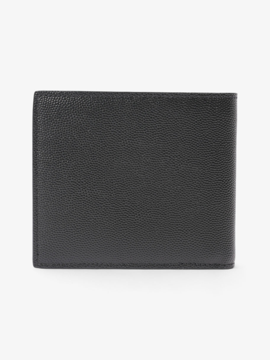 Saint Laurent Cassandre Logo Wallet Black Leather Image 2