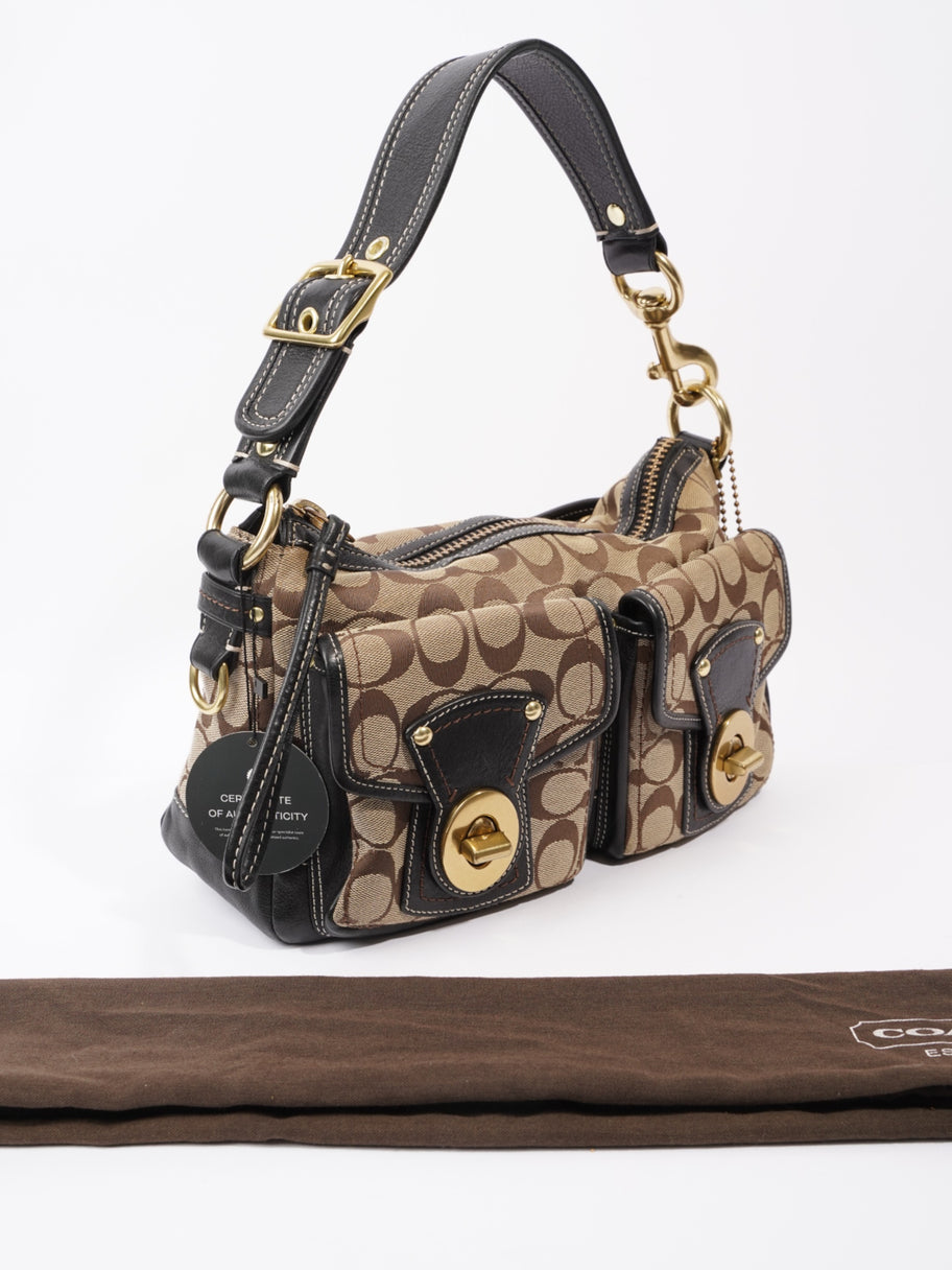 Coach Legacy Signature Canvas / Black Canvas Image 10