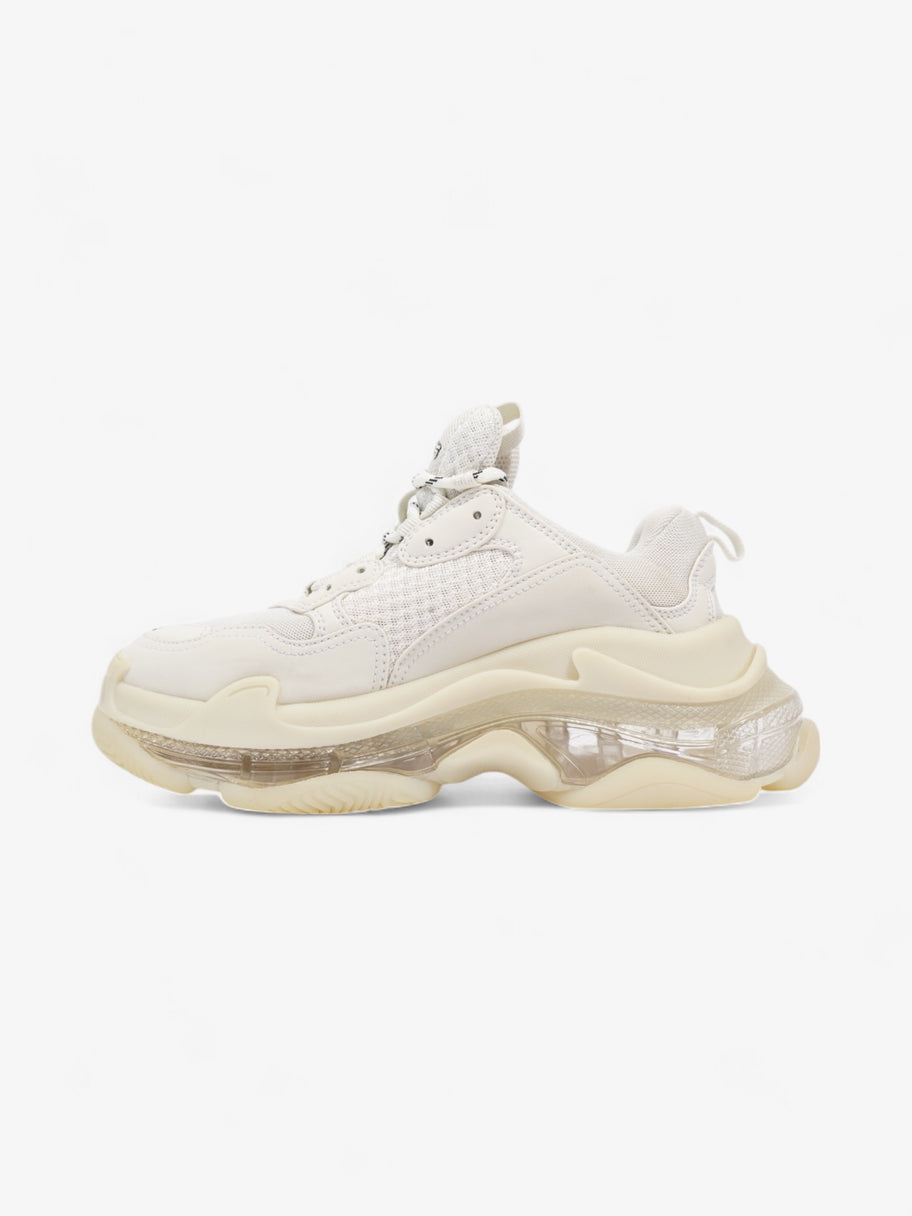 Balenciaga Triple S Clear Sole White Mesh EU 38 UK 5 Image 3