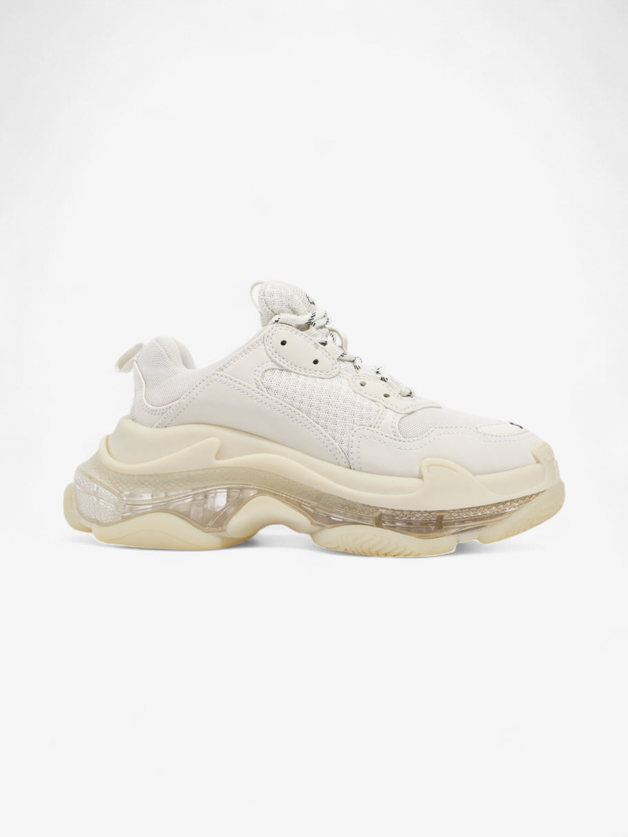 Balenciaga Triple S Clear Sole White Mesh EU 38 UK 5 Image 4