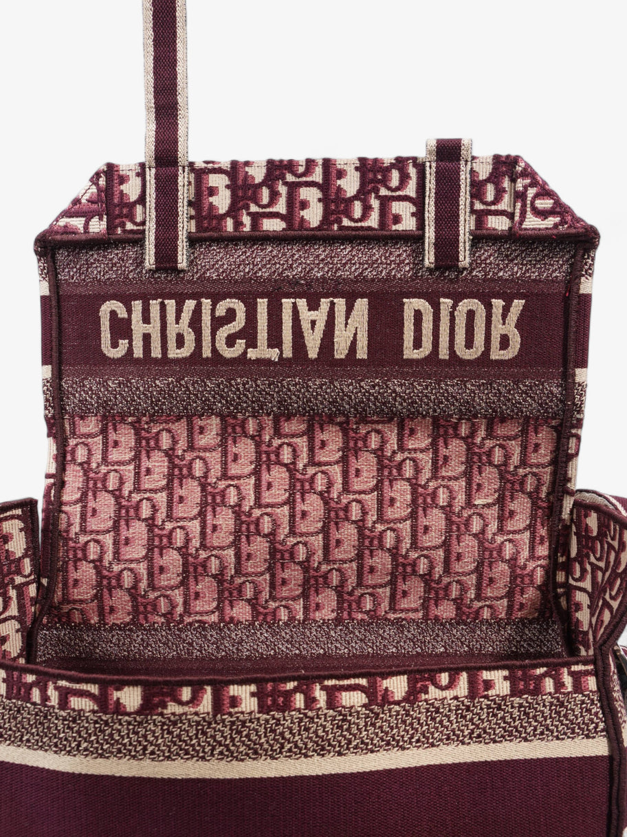 Christian Dior Diorcamp Messenger Burgundy Dior Oblique Canvas Medium Image 8