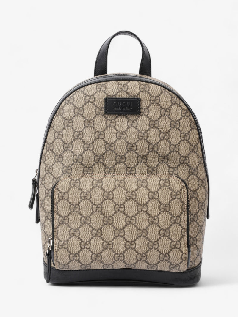  Gucci GG Backpack GG Supreme / Black Coated Canvas