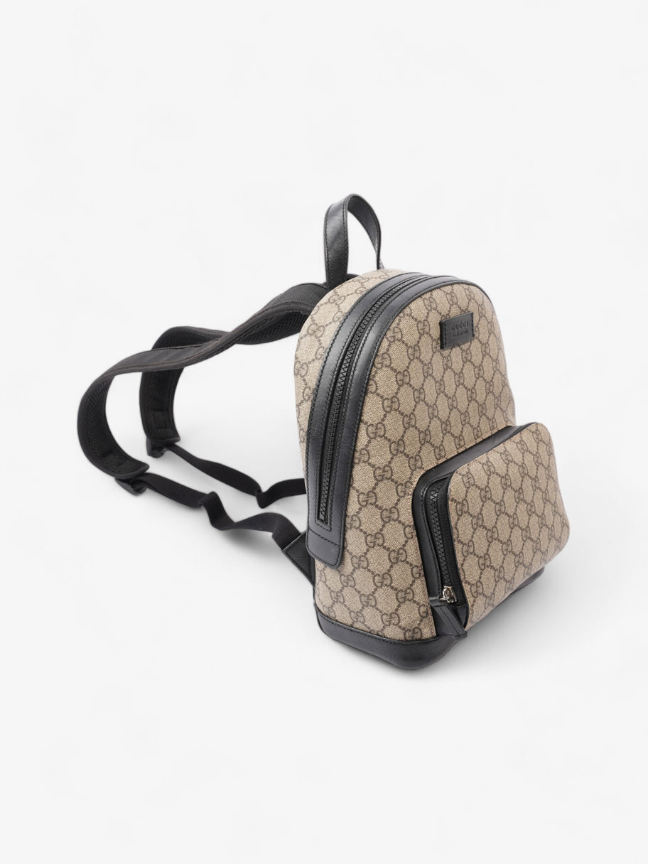 Gucci GG Backpack GG Supreme / Black Coated Canvas Image 7