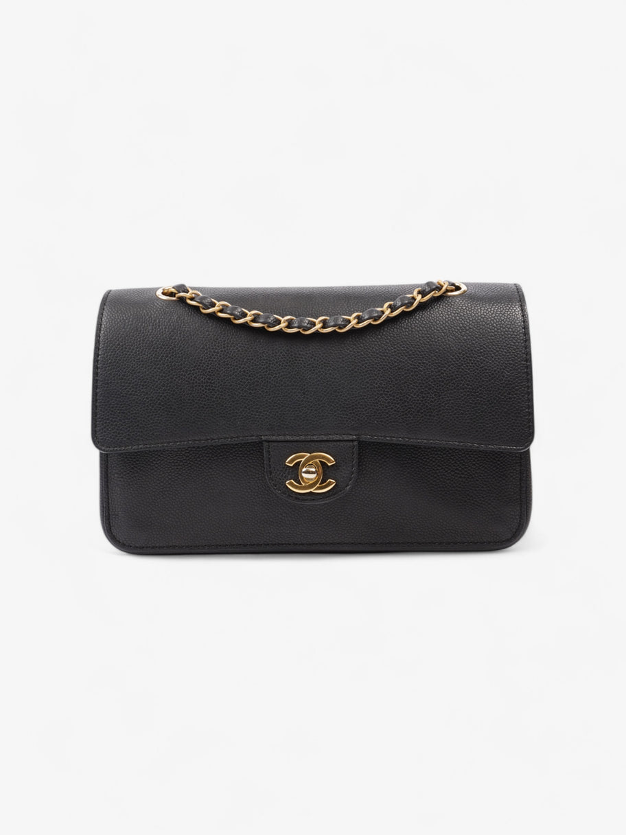 Chanel Classic Double Flap Black Caviar Leather Medium Image 1