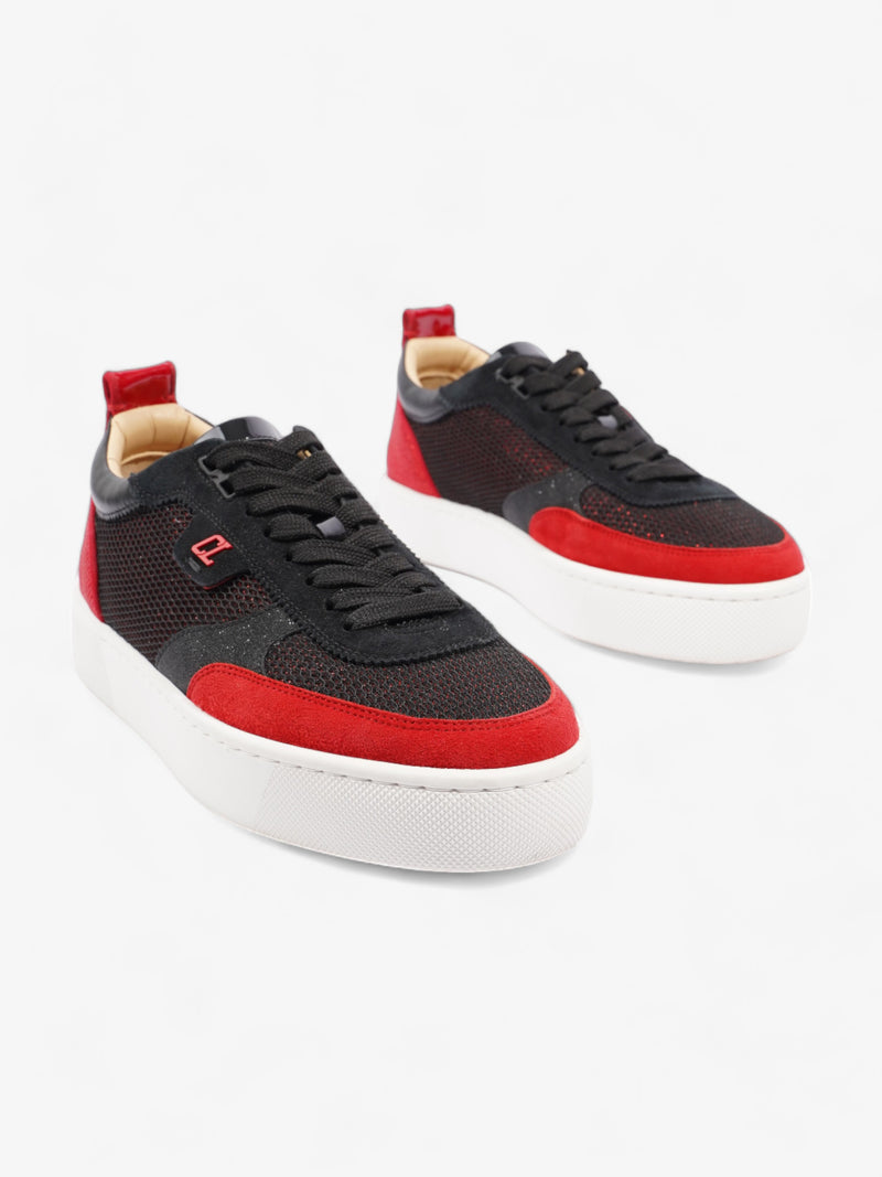  Happyrui Sneakers Black / Red Mesh EU 39 UK 6