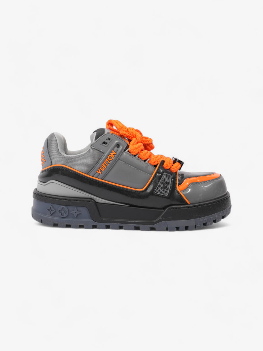 Louis Vuitton LV Maxi Sneakers Grey / Orange / Black Rubber EU 42.5 UK 8.5 Image 1