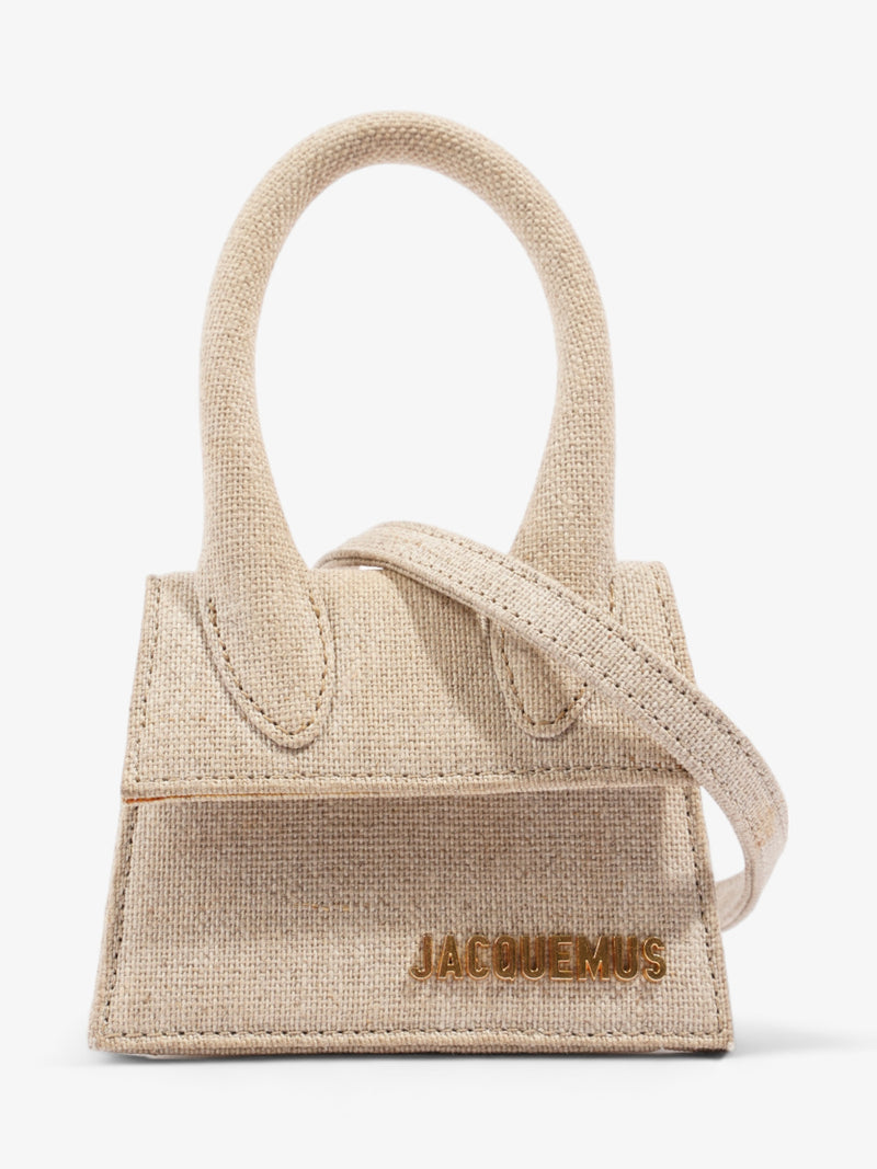  Jacquemus Le Papier Le Chiquito Light Beige Cotton Mini