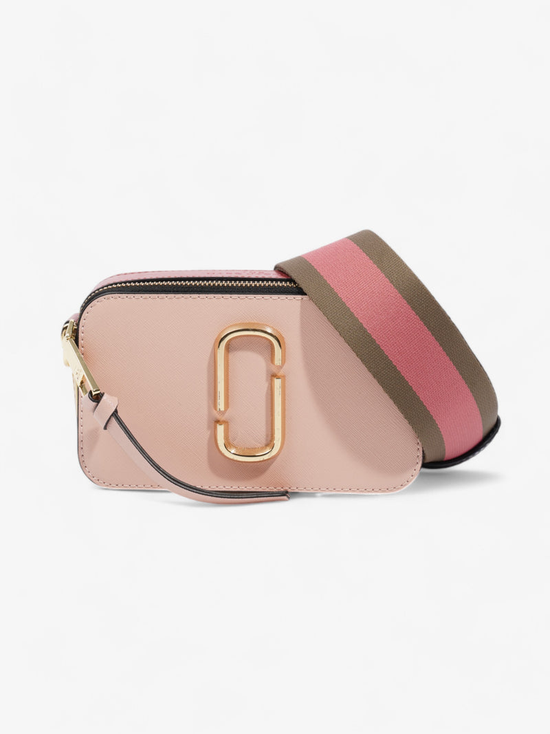  Marc Jacobs The Snapshot Bag Light Pink / Yellow / Dark Pink Leather