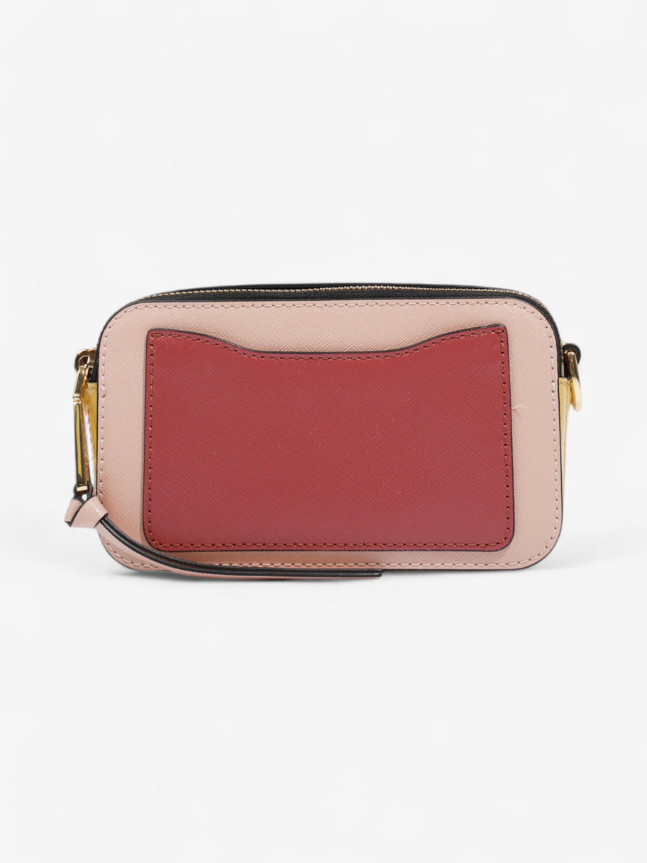 Marc Jacobs The Snapshot Bag Light Pink / Yellow / Dark Pink Leather Image 4